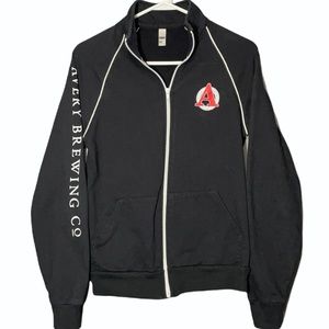 Avery Brewing Co. Fleece Jacket Long Sleeve Zip Up